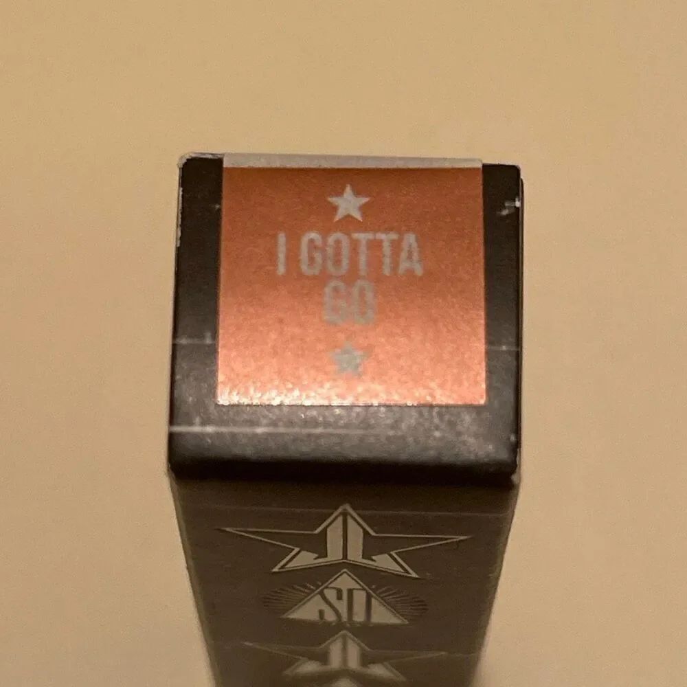 Jeffree Star Velour Liquid Lipstick I Gotta Go Metallic Copper New - Picture 2 of 9